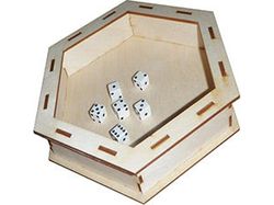 Card Games Impressions - Hex Dice Tray - Cardboard Memories Inc.