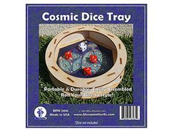 Card Games Impressions - Cosmic Dice Tray - Cardboard Memories Inc.