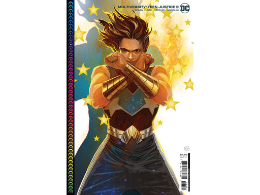 Comic Books DC Comics - Multiversity Teen Justice 003 (Cond. VF-) - Hans Variant Edition - 13772 - Cardboard Memories Inc.