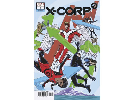 Comic Books Marvel Comics - X-Corp 005 - Allred Variant Edition (Cond. VF-) - 9998 - Cardboard Memories Inc.
