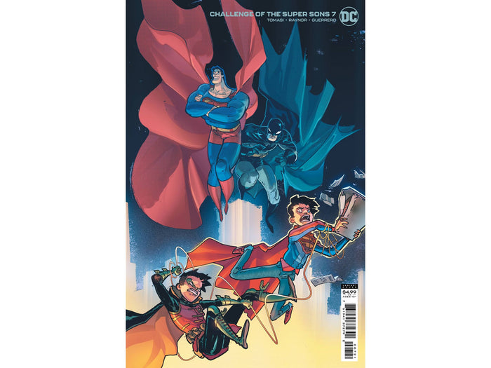 Comic Books DC Comics - Challenge of the Super Sons 007 of 7 - Rossmo Card Stock Variant Edition (Cond. VF-) - 10406 - Cardboard Memories Inc.