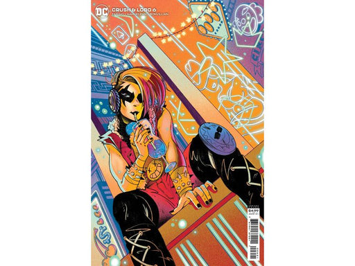 Comic Books DC Comics - Crush and Lobo 006 of 8 - B Goux Card Stock Variant Edition (Cond. VF-)  - 9842 - Cardboard Memories Inc.