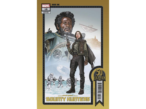 Comic Books Marvel Comics - Star Wars Bounty Hunters 018 - Sprouse Lucasfilm 50th Anniversary Variant Edition (Cond. VF-) - 11353 - Cardboard Memories Inc.