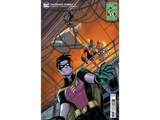 Comic Books DC Comics - Tim Drake Robin 001 (Cond. VF-) - Baldeon Harley Quinn 30th Anniversary Variant Edition - 14455 - Cardboard Memories Inc.