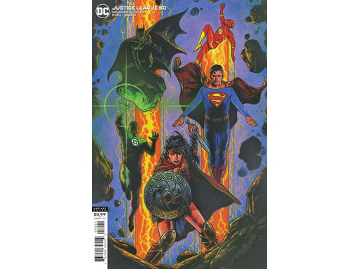 Comic Books DC Comics - Justice League 050 - Travis Charest Variant Edition (Cond. VF-) - 12188 - Cardboard Memories Inc.