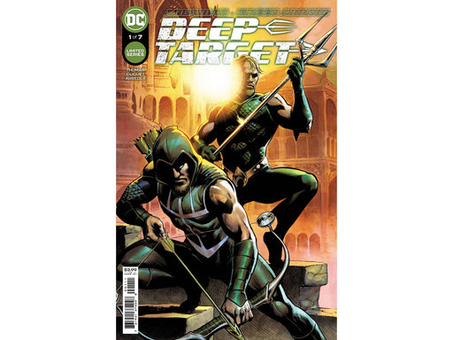 Comic Books DC Comics - Aquaman Green Arrow Deep Target 001 of 7 (Cond. VF-) - 10582 - Cardboard Memories Inc.