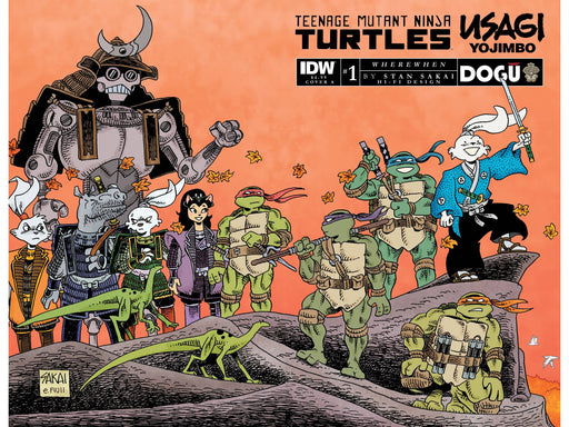 Comic Books IDW - TMNT/Usagi Yojimbo Wherewhen 001 (Cond. VF-) Cover A -  17098 - Cardboard Memories Inc.