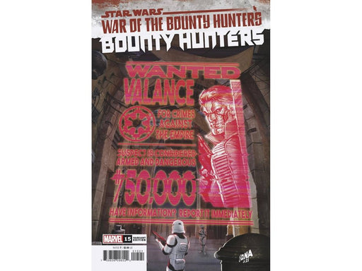 Comic Books Marvel Comics - Star Wars Bounty Hunters 015 - Wanted Poster Variant Edition (Cond. VF-) - 11513 - Cardboard Memories Inc.