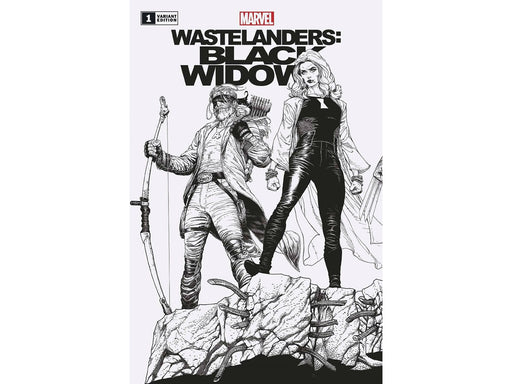 Comic Books Marvel Comics - Wastelanders - Black Widow 001 - McNiven Podcast Connecting Variant Edition (Cond. VF-) - 10360 - Cardboard Memories Inc.
