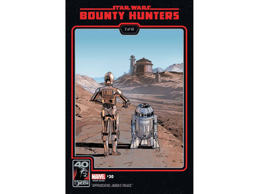 Comic Books Marvel Comics - Star Wars - Bounty Hunters 030 (Cond. VF-) - Return of the Jedi 40th Anniversary Variant Edition - 16815 - Cardboard Memories Inc.