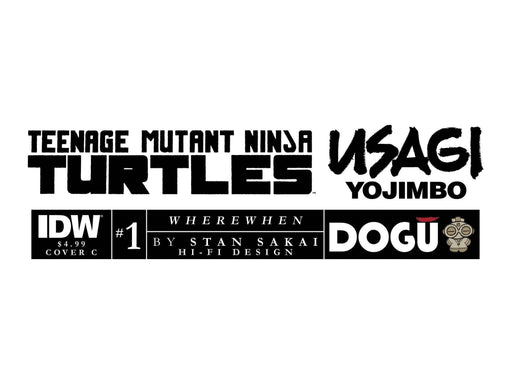 Comic Books IDW - TMNT/Usagi Yojimbo Wherewhen 001  CVR C Blank Variant Edition (Cond. VF-) 21286 - Cardboard Memories Inc.