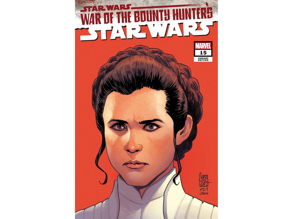 Comic Books Marvel Comics - Star Wars 015 - Camuncoli Headshot Variant Edition - WOBH (Cond. VF-) - 11520 - Cardboard Memories Inc.