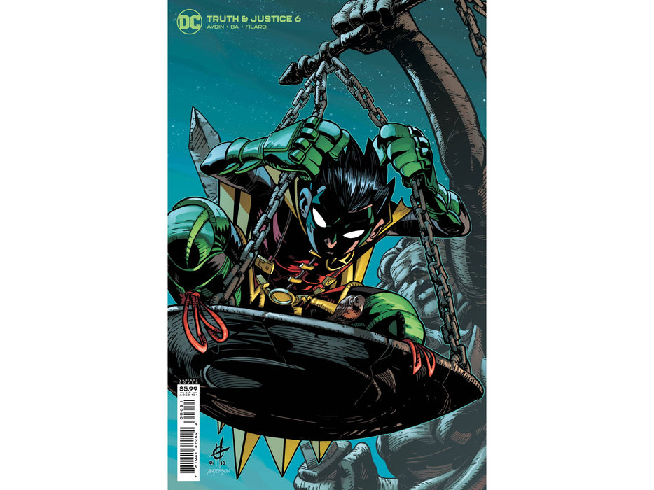 Comic Books DC Comics - Truth and Justice 006 of 7 - Damion Scott card Stock Variant Edition (Cond. VF-) - 11848 - Cardboard Memories Inc.