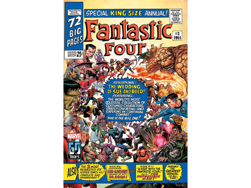Comic Books Marvel Comics - Fantastic Four Anniversary Tribute 001 - Cheung Variant Edition (Cond. VF-) - 10420 - Cardboard Memories Inc.