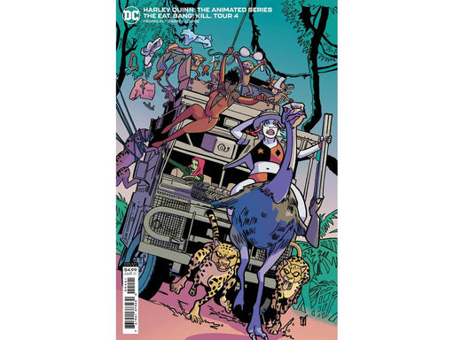 Comic Books DC Comics - Harley Quinn Animated Series Bang Kill Tour 004 - Card Stock Variant Edition (Cond. VF-) - 9778 - Cardboard Memories Inc.
