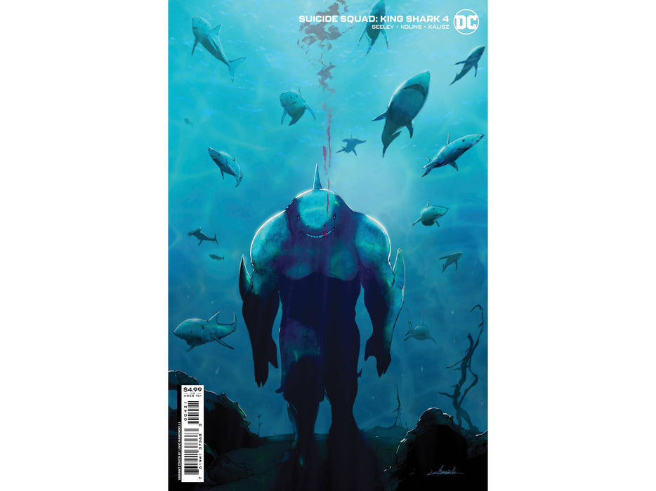 Comic Books DC Comics - Suicide Squad King Shark 004 of 6 - Ramondelli Card Stock Variant Edition (Cond. VF-) - 10069 - Cardboard Memories Inc.