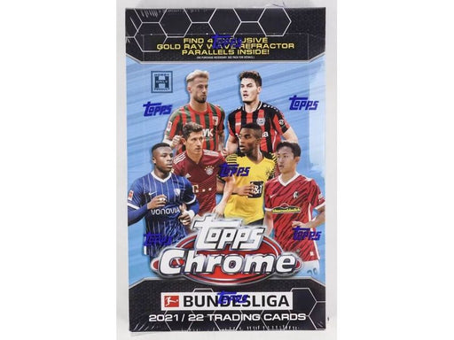 Sports Cards Topps - 2022 - Soccer - Bundesliga - Chrome - Lite Box - Cardboard Memories Inc.
