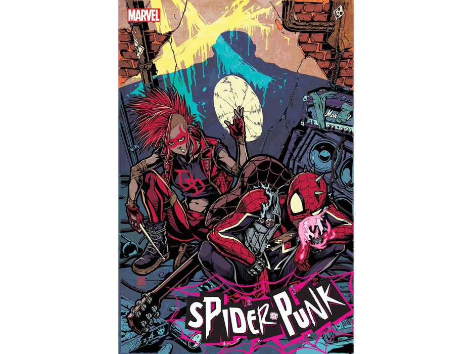 Comic Books Marvel Comics - Spider-Punk 003 (Cond. VF-) 13764 - Cardboard Memories Inc.