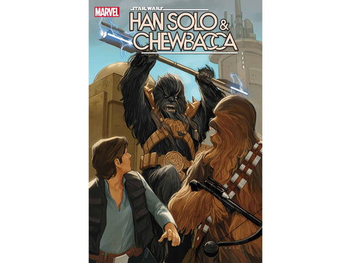 Comic Books Marvel Comics - Star Wars - Han Solo Chewbacca 004 (Cond. VF-) 14403 - Cardboard Memories Inc.