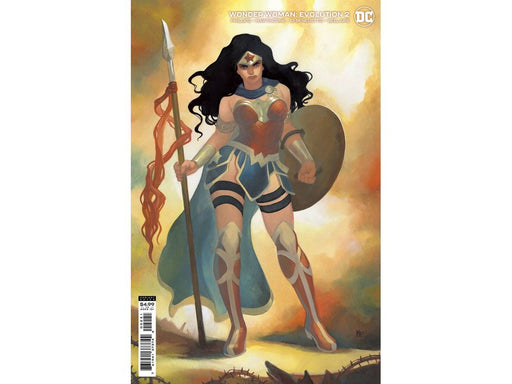 Comic Books DC Comics - Wonder Woman Evolution 002 of 8 - Hetrick Card Stock Variant Edition (Cond. VF-) - 10082 - Cardboard Memories Inc.