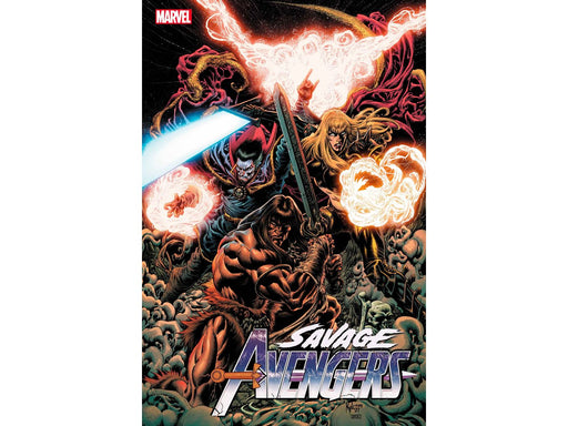 Comic Books Marvel Comics - Savage Avengers 028 - Hotz Variant Edition (Cond. VF-) - 9749 - Cardboard Memories Inc.