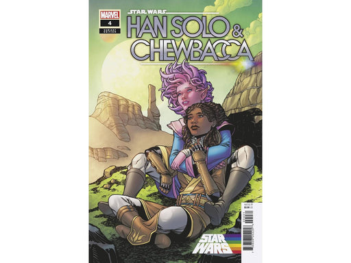 Comic Books Marvel Comics - Star Wars - Han Solo Chewbacca 004 (Cond. VF-) - Garron Pride Variant Edition - 14126 - Cardboard Memories Inc.