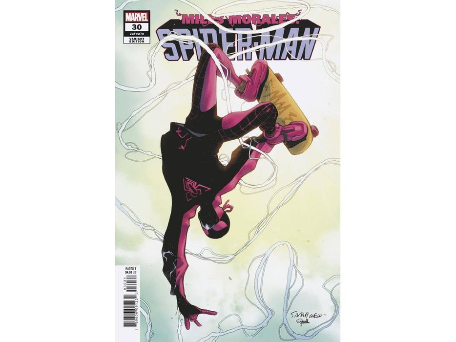 Comic Books Marvel Comics - Miles Morales Spider-Man 030 - Pichelli Variant Edition (Cond. VF-) - 10506 - Cardboard Memories Inc.