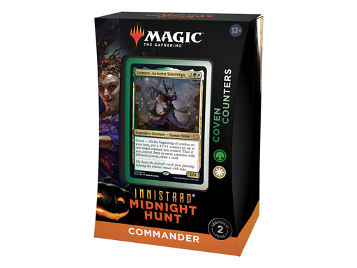 Trading Card Games Magic the Gathering - Innistrad Midnight Hunt - Commander Deck - Coven Counters - Cardboard Memories Inc.