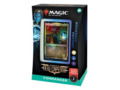 Trading Card Games Magic the Gathering - Streets of New Capenna - Commander Deck - Obscura Operation - Cardboard Memories Inc.