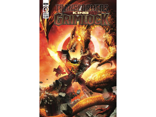 Comic Books IDW Comics - Transformers King Grimlock 004 of 5 (Cond. VF-) - 9336 - Cardboard Memories Inc.
