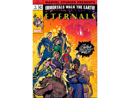 Comic Books Marvel Comics - Eternals 008 - Castellani MCU Variant Edition - 9328 - Cardboard Memories Inc.