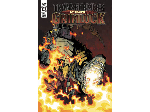 Comic Books IDW Comics - Transformers King Grimlock 004 of 5 - Kyriazis Variant Edition (Cond. VF-) - 9337 - Cardboard Memories Inc.