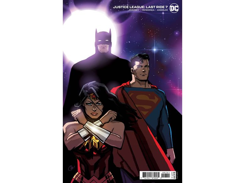 Comic Books DC Comics - Justice League Last Ride 007 - Zdarsky Card Stock Variant Edition (Cond. VF-) - 10275 - Cardboard Memories Inc.