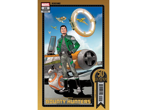Comic Books Marvel Comics - Star Wars - Bounty Hunters 020 - Sprouse Lucasfilm 50th Variant Edition (Cond. VF-) - 9922 - Cardboard Memories Inc.