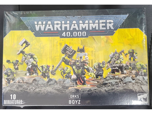 Collectible Miniature Games Games Workshop - Warhammer 40K - Orks - Boyz - 50-57 - Cardboard Memories Inc.