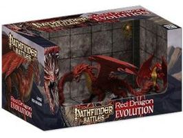 Role Playing Games Paizo - Pathfinder Battles - Red Dragon Evolution - Boxed Set - Cardboard Memories Inc.