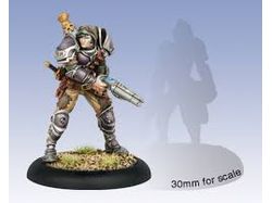 Collectible Miniature Games Privateer Press - Warmachine - Mercenaries - Gastone Crosse - PIP 41111 - Cardboard Memories Inc.