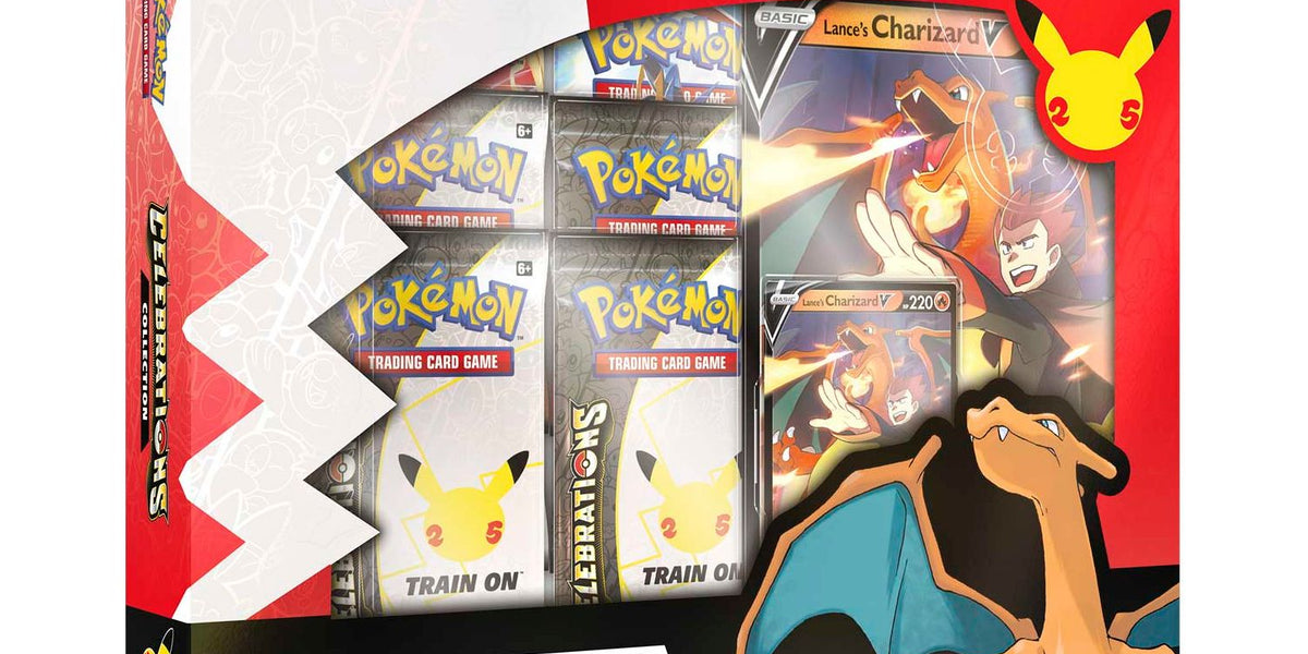2021 pokemon trading card game celebrations lance's charizard v Pokemon - 2021 - Celebrations - Lances Charizard V