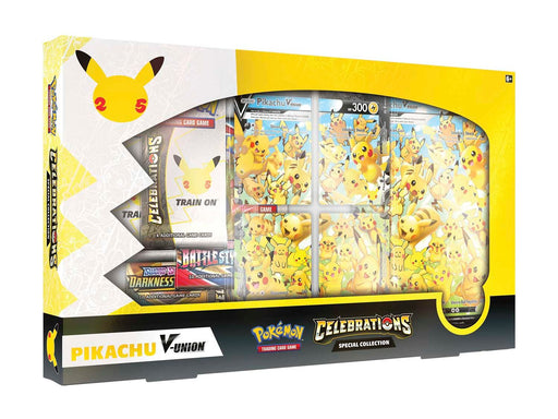 Trading Card Games Pokemon - 2021 - Celebrations - Pikachu V-Union - Special Collections Box - Cardboard Memories Inc.
