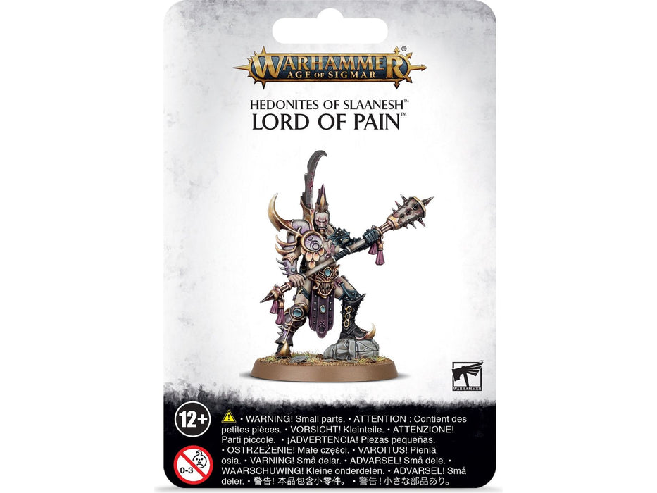 Collectible Miniature Games Games Workshop - Warhammer Age of Sigmar - Hedonites of Slaanesh - Lord of Pain - 83-87 - Cardboard Memories Inc.