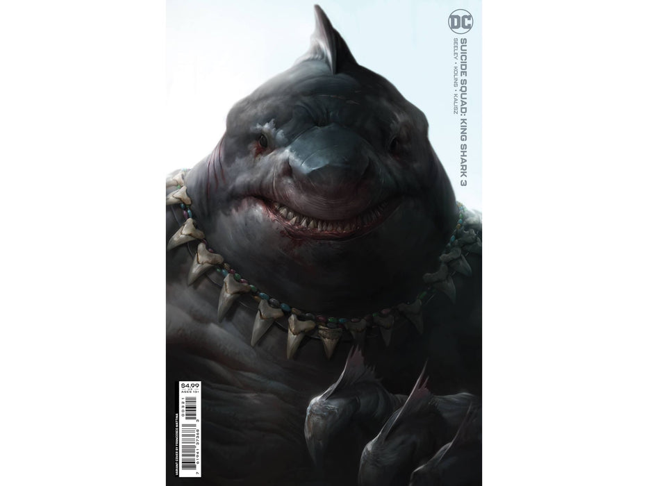 Comic Books DC Comics - Suicide Squad King Shark 003 of 6 - Mattina Card Stock Variant Edition (Cond. VF-) - 10457 - Cardboard Memories Inc.