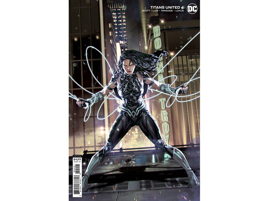 Comic Books DC Comics - Titan United 004 - NGU Card Stock Variant Edition (Cond. VF-) - 9794 - Cardboard Memories Inc.