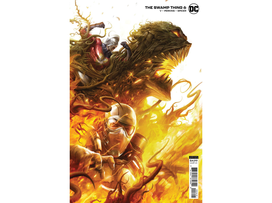 Comic Books DC Comics - Swamp Thing 006 - Card Stock Variant Edition (Cond. VF-) - 12467 - Cardboard Memories Inc.