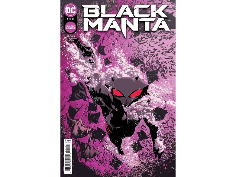 Comic Books DC Comics - Black Manta 001 of 6 (Cond. VF-) - 10482 - Cardboard Memories Inc.