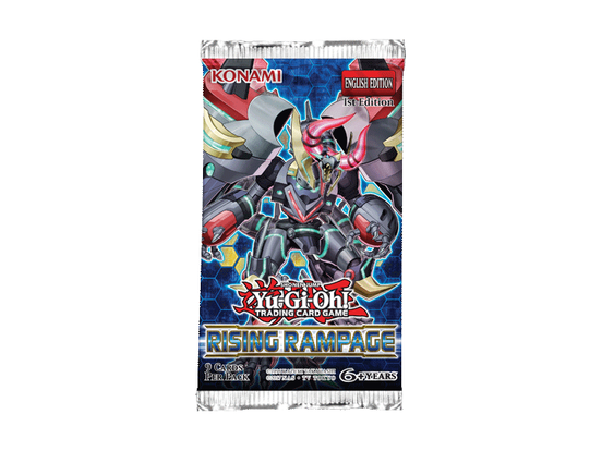 Trading Card Games Konami - Yu-Gi-Oh! - Rising Rampage - Booster Pack - Cardboard Memories Inc.