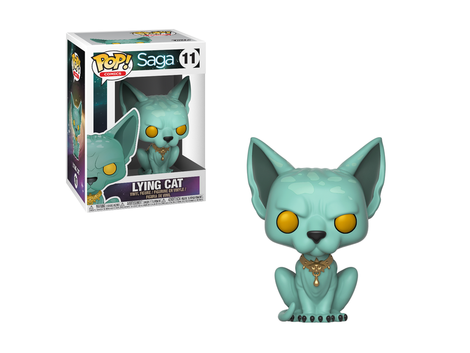 Action Figures and Toys POP! - Television - Saga - Lying Cat - Cardboard Memories Inc.