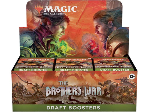 Trading Card Games Magic the Gathering - Brothers War - Draft Booster Box - Cardboard Memories Inc.