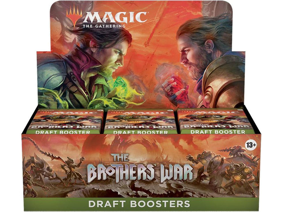 Trading Card Games Magic the Gathering - Brothers War - Draft Booster Box - Cardboard Memories Inc.