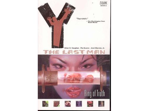 Comic Books, Hardcovers & Trade Paperbacks DC Comics - Y The Last Man Vol. 005 - Ring Of Truth (MR) - TP0203 - Cardboard Memories Inc.