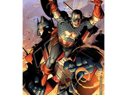 Comic Books, Hardcovers & Trade Paperbacks Marvel Comics - New Avengers Transformers (2007) 001 (Cond. VF-) - 14981 - Cardboard Memories Inc.